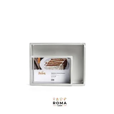 TEGLIA ALLUMINIO RETTANGOLARE VARIE MISURE