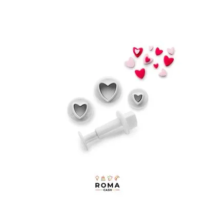 STAMPI ESPULSIONE CUORE PZ 3