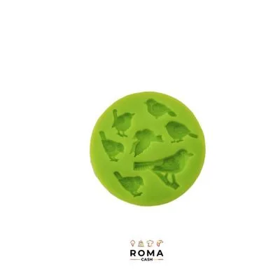 STAMPO SILICONE UCCELLI
