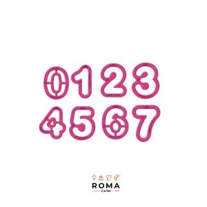 SET 9 TAGLIAPASTA NUMERI