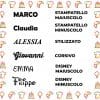 SCRITTE E NOMI DI POLISTIROLO - immagine 2