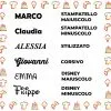 SCRITTE E NOMI DI POLISTIROLO - immagine 2