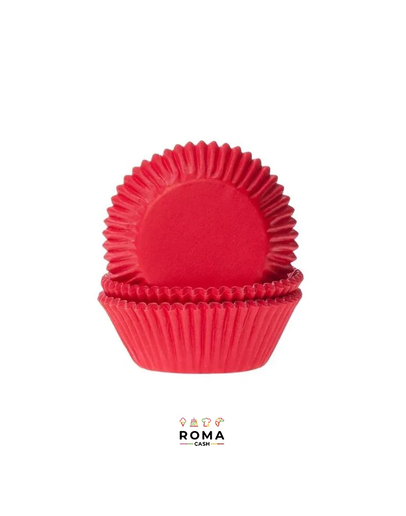 PIROTTINI MUFFIN ROSSO PZ 75