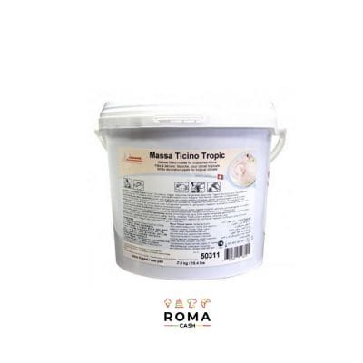 PASTA DI ZUCCHERO MASSA TICINO BIANCA TROPIC KG 7