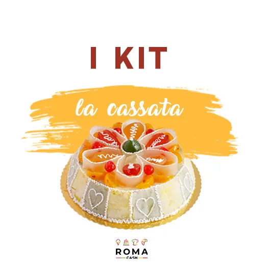I KIT DI ROMA CASH: LA CASSATA (COMPRESA DI RICOTTA)
