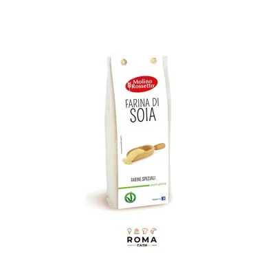 FARINA DI SOIA VEGANA SENZA GLUTINE GR 400