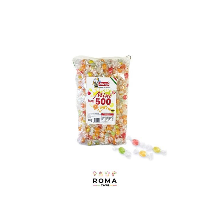 CARAMELLE MINI ALLA FRUTTA KG 1 - Roma Cash srl