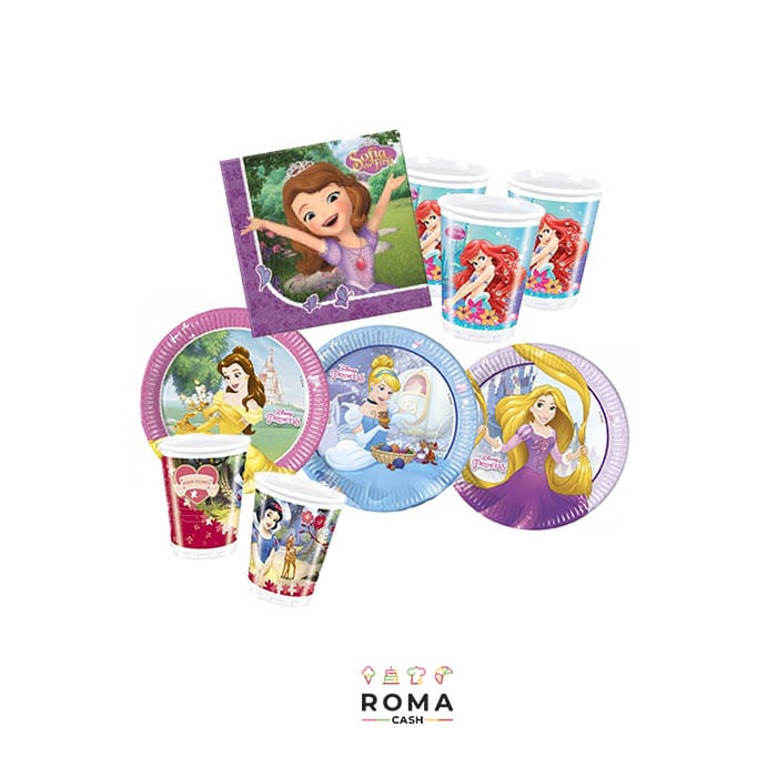 KIT FESTA PRINCIPESSE DISNEY - Roma Cash srl