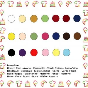 COLORANTE IN GEL GR 30 - VARI COLORI