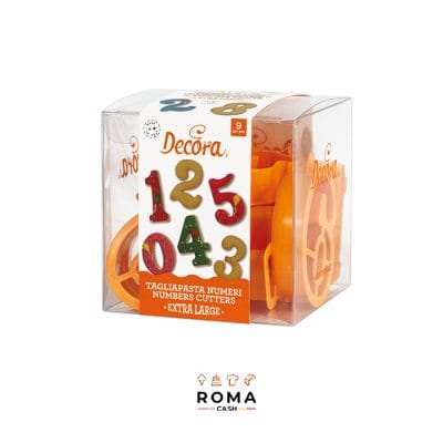 SET 9 TAGLIAPASTA NUMERI GRANDI