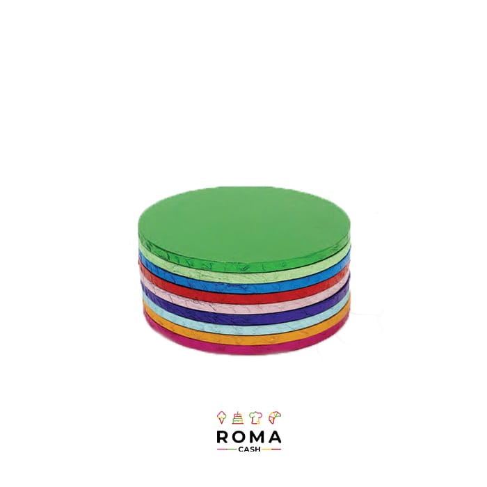 SOTTOTORTA TONDO COLORATO PZ 1 VARI COLORI - Roma Cash srl