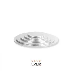 SOTTOTORTA TONDO COLORE ARGENTO PZ 1 VARIE MISURE