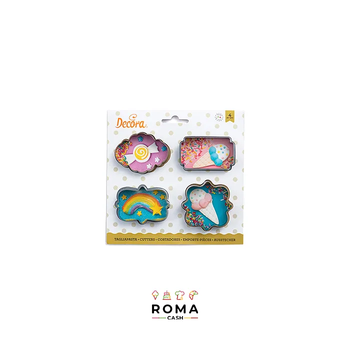 SET TAGLIAPASTA CORNICI MINI PZ 4