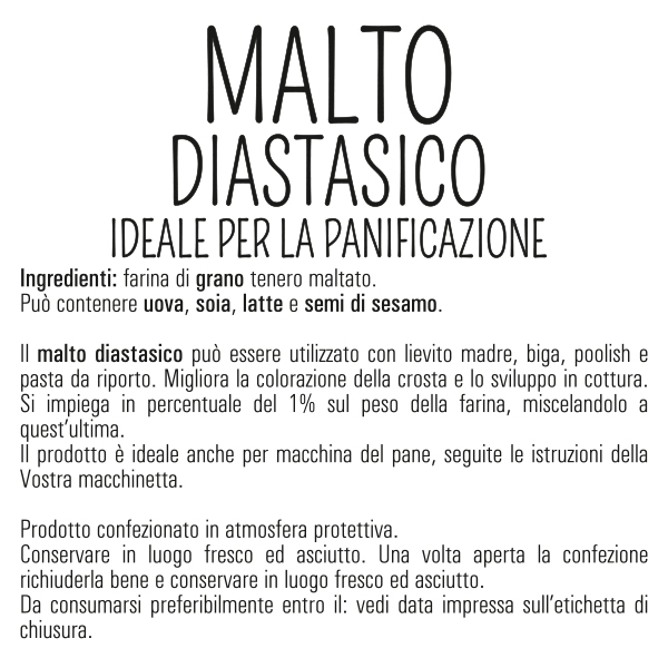 MALTO DIASTATICO GR 5x4 - Roma Cash srl