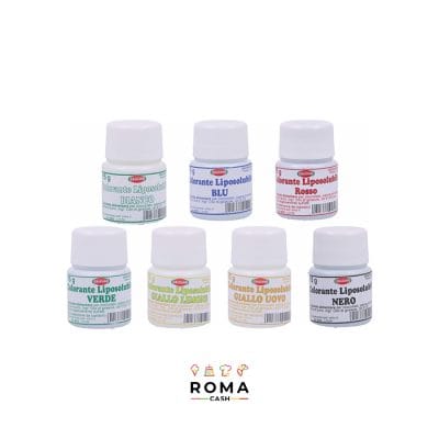 COLORANTI LIPOSOLUBILI VARI COLORI GR 15