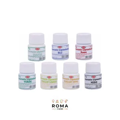 COLORANTI LIPOSOLUBILI VARI COLORI GR 15