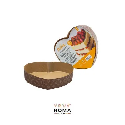 STAMPO CUORE IN CARTA DA FORNO PZ 5