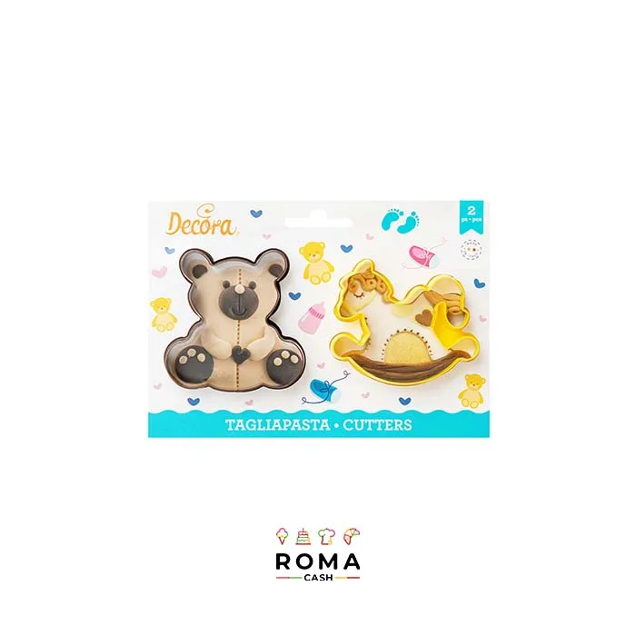 SET TAGLIAPASTA ORSETTO E CAVALLUCCIO PZ 2