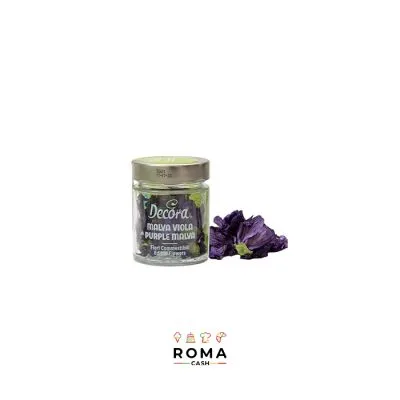 FIORI COMMESTIBILI MALVA VIOLA PZ 1