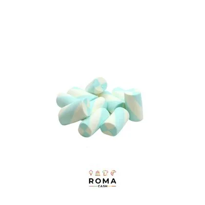 MARSHMALLOW TUBO ESTRUSO BIANCO & AZZURRO KG 1