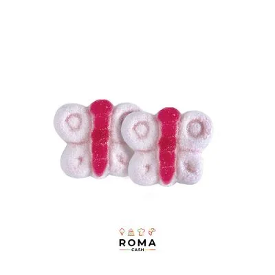 MARSHMALLOW FARFALLE ROSA GR 900