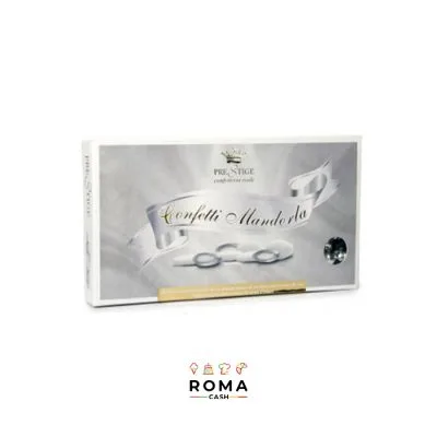 CONFETTI MANDORLA PRESTIGE ARGENTO GR 500