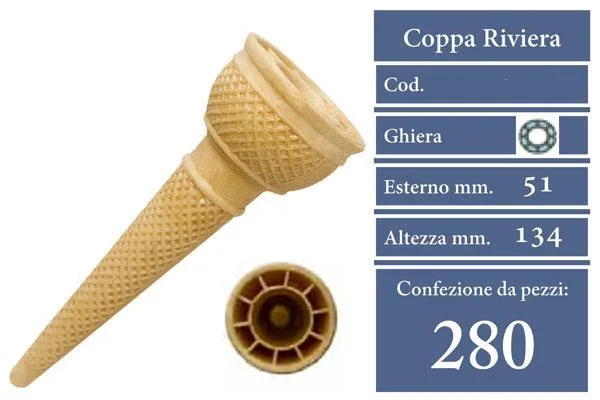 CONO COPPA RIVIERA PZ 280 - immagine 2
