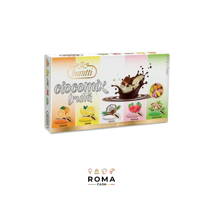 CONFETTI BURATTI CIOCOMIX FRUTTA KG 1