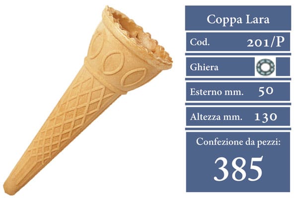 CONO COPPA LARA PZ 385 - immagine 2