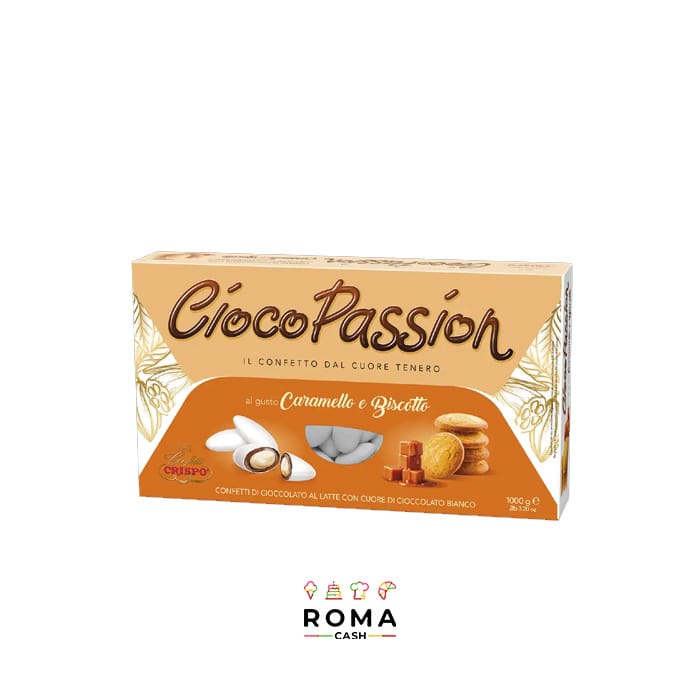 CIOCO PASSION CARAMELLO E BISCOTTO KG 1