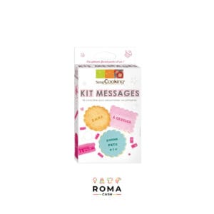 KIT 85 LETTERE E NUMERI PER COMPOSIZIONI IN CIOCCOLATO